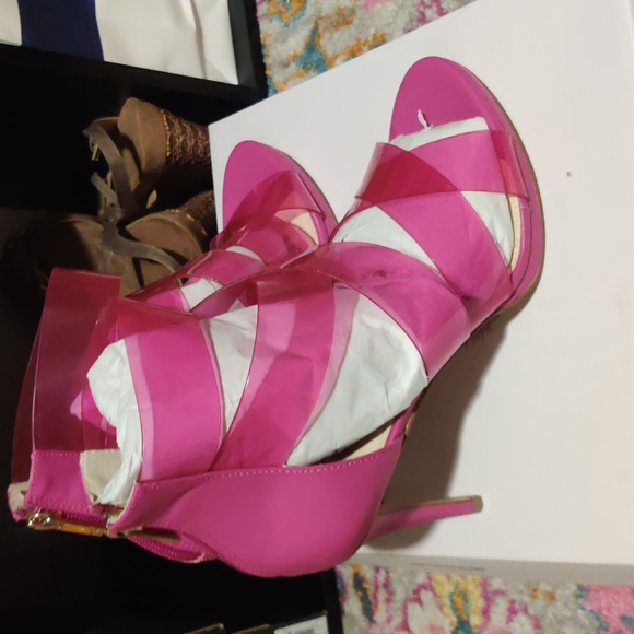 Jessica Simpson Calypso Pink Sandal - Picture 3 of 4